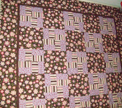 Road to Illinois Baby Quilt