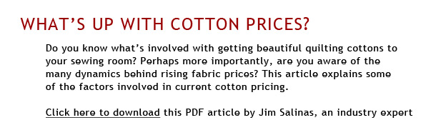 Article on Cotton Prices