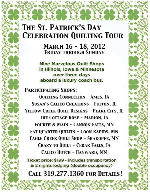 St. Pat's Tour