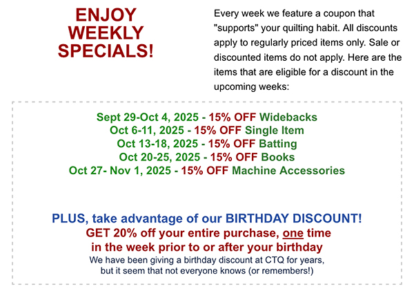 Coupons