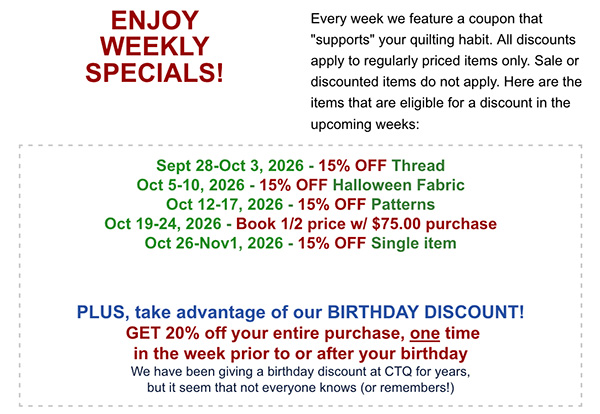 Coupons